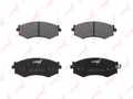Колодки тормозные LYNXAUTO BD5708 HYUNDAI ELANTRA 2000-2006, HYUNDAI SONATA 1988-2001, INFINITI G20 4106080N90