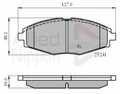 Колодки тормозные ALLIED NIPPON ADB0486 DAEWOO NEXIA SOHC 95-