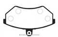 Колодки тормозные ALLIED NIPPON ADB0106 VOLKSWAGEN GOLF II, III 86-99