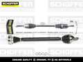 Привод SCHOFFER SHF27014 VOLKSWAGEN POLO sedan 2010- МКПП RH 6R0407762K