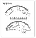 Колодки тормозные ALLIED NIPPON ABS1008 HYUNDAI ACCENT 94-12 5830522A01