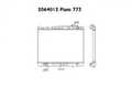 Радиатор охлаждения MASUMA NS000D22D NISSAN CEDRIC, GLORIA 1999-2004 214102S810