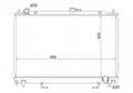 Радиатор охлаждения SAT MC0006V70 MITSUBISHI PAJERO, MONTERO 1999-2006 MN135949