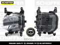Фара противотуманная SCHOFFER SHF11115 KIA SPORTAGE 2018- (LED) Лев 92201F1600