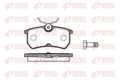 Колодки тормозные REMSA BPM069300 FORD FOCUS 98-