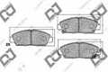 Колодки тормозные PARAUT H28107 45022S86K00