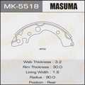 Колодки тормозные MASUMA MK5518 HONDA CIVIC 1995-1997, HONDA CIVIC FERIO 1995-1997, HONDA CR-X DELS 43153SB2601