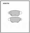 Колодки тормозные ALLIED NIPPON ADB3750