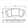 Колодки тормозные AKOK G1132NF NISSAN X-TRAIL 31 / QASHQAI 10- D1060JD00A