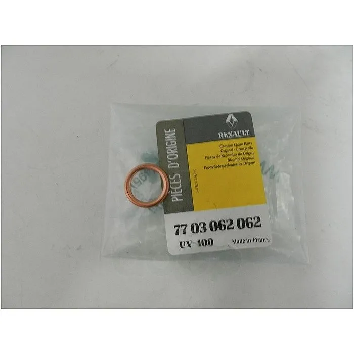 Прокладка сливной пробки renault 7703062062