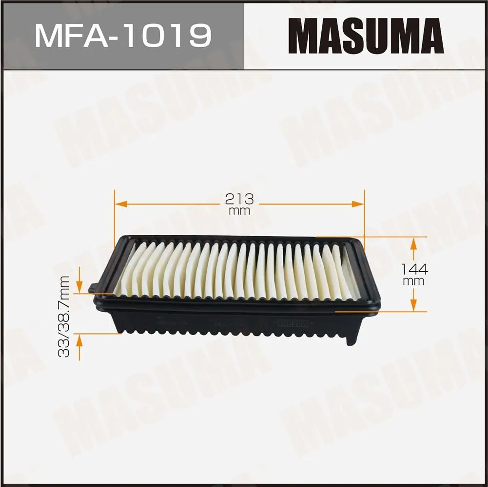 Фильтр воздушный a-896v (1 40) masuma mfa-1019