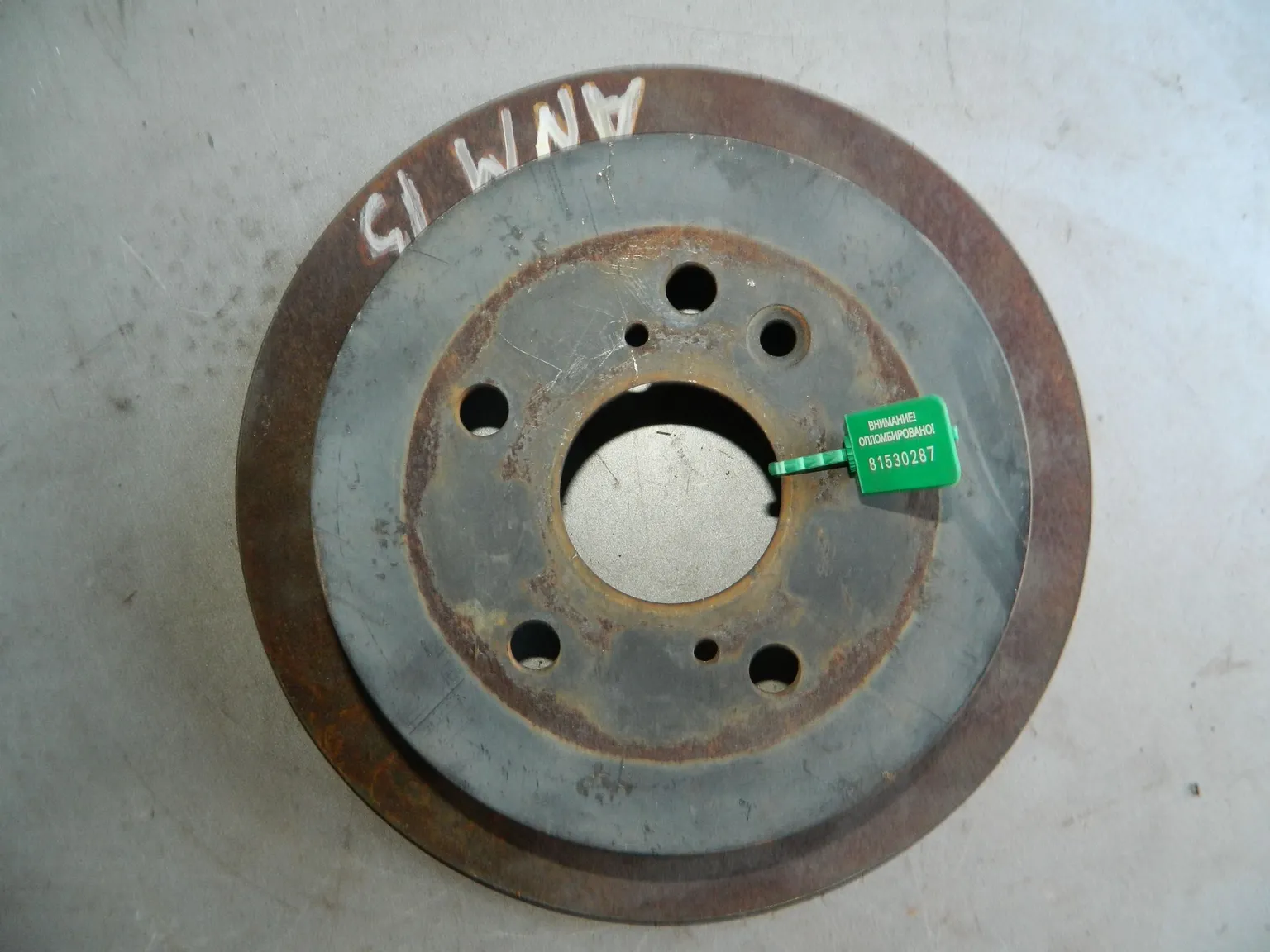 Диск тормозной TOYOTA ISIS ANM15 Зад (Контрaктный) 81530287