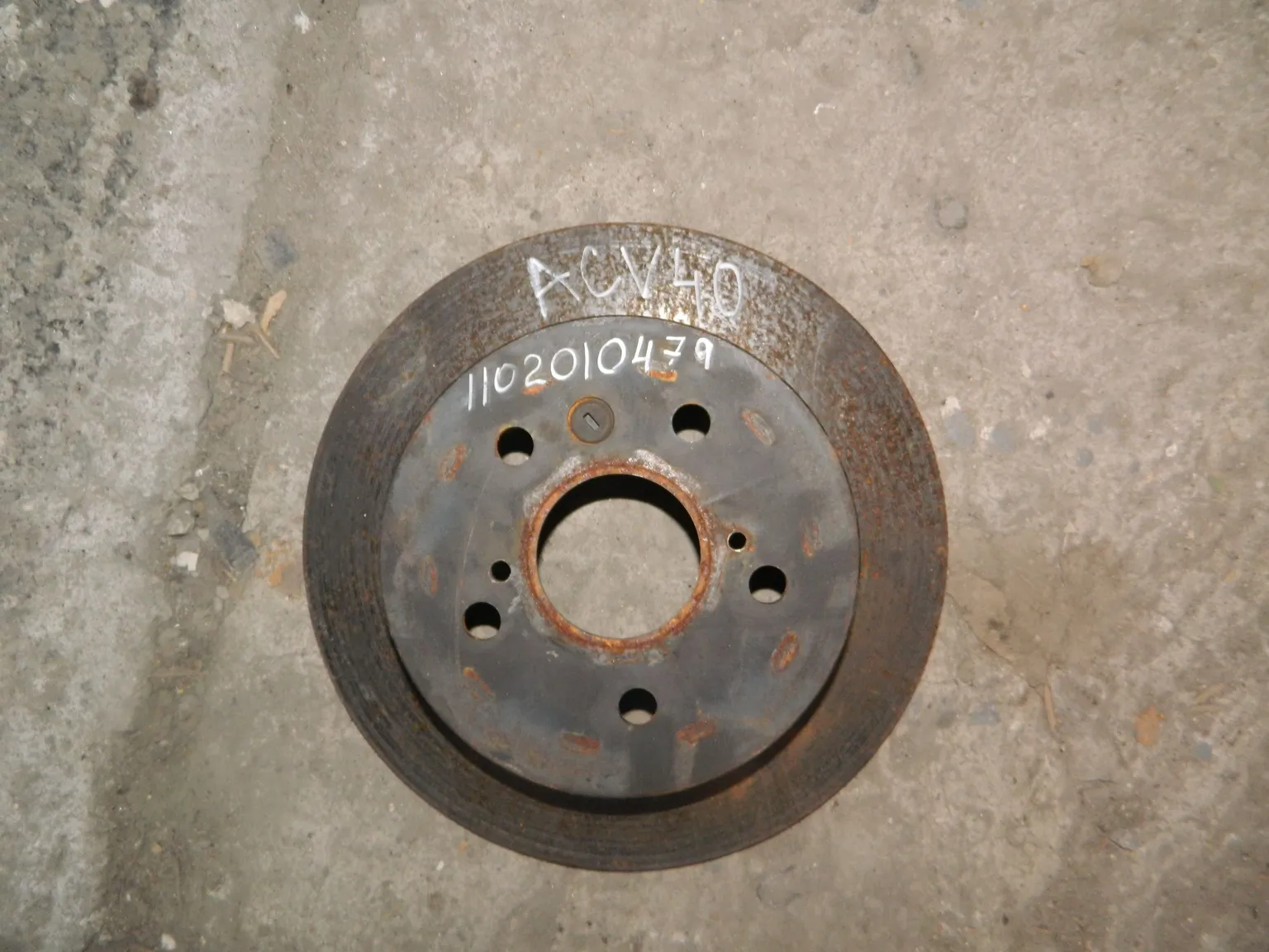 Диск тормозной TOYOTA CAMRY ACV40 Зад (Кoнтрактный) 1102010479