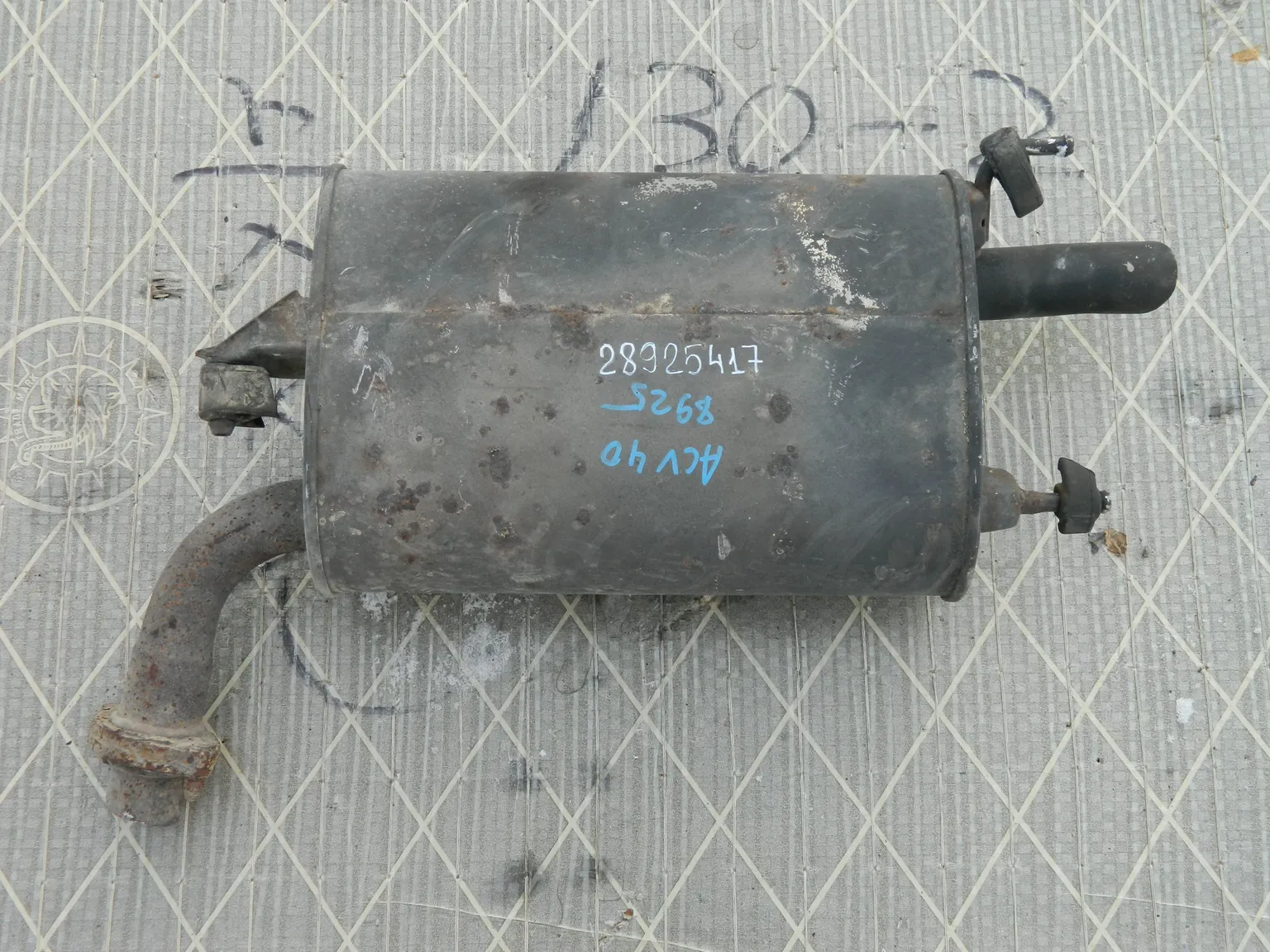 Глушитель TOYOTA CAMRY ACV40 2AZFE (Контрактный) 28925417