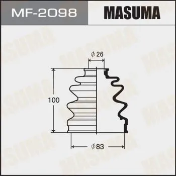 Пыльник ШРУС MASUMA MF2098 MITSUBISHI Delica