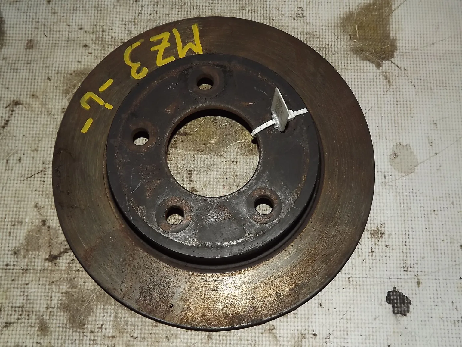 Диск тормозной MAZDA MAZDA 3 BL Зад (Контрактный) 35017275