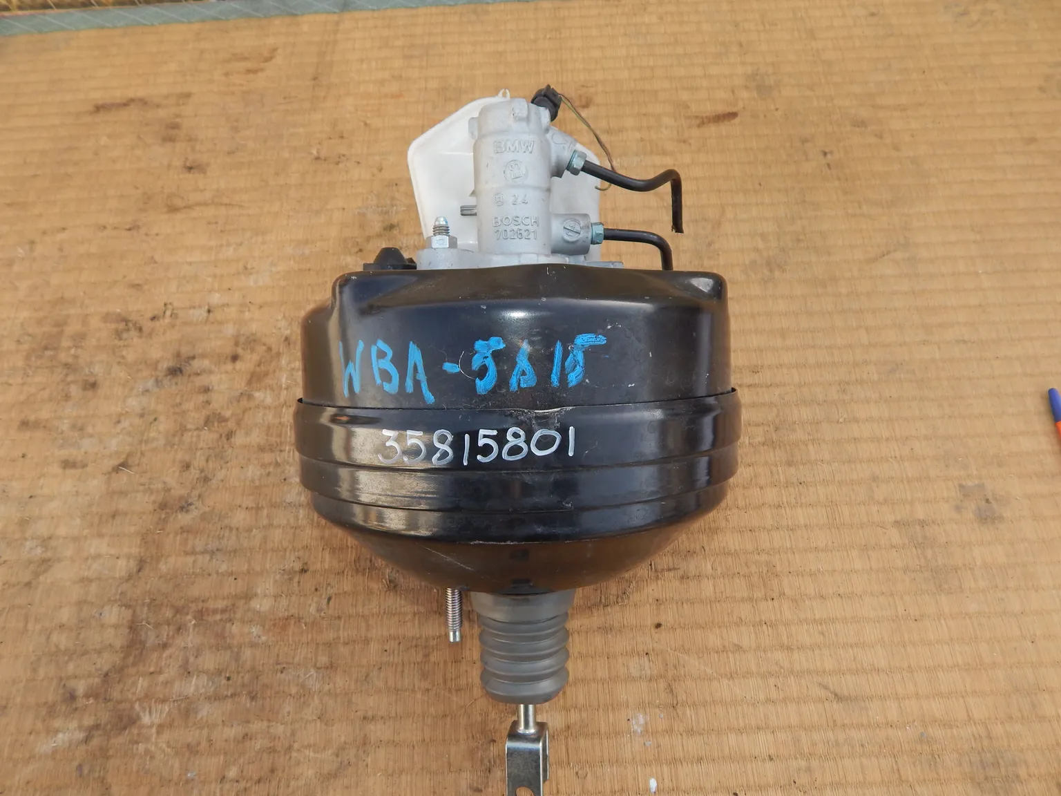 Главный тормозной цилиндр с вакуумником BMW 1-Series F20 (Контрактный) 35815801