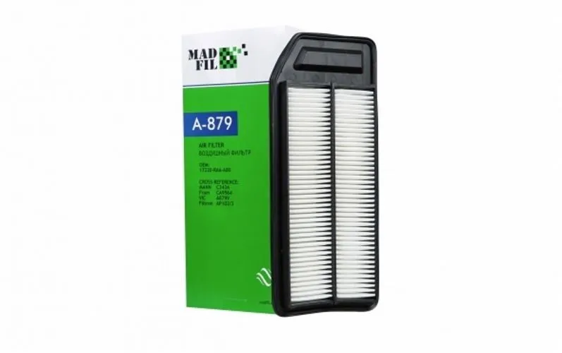 Фильтр воздушный MADFIL A879 HONDA ACCORD 2002- 17220RAAA01