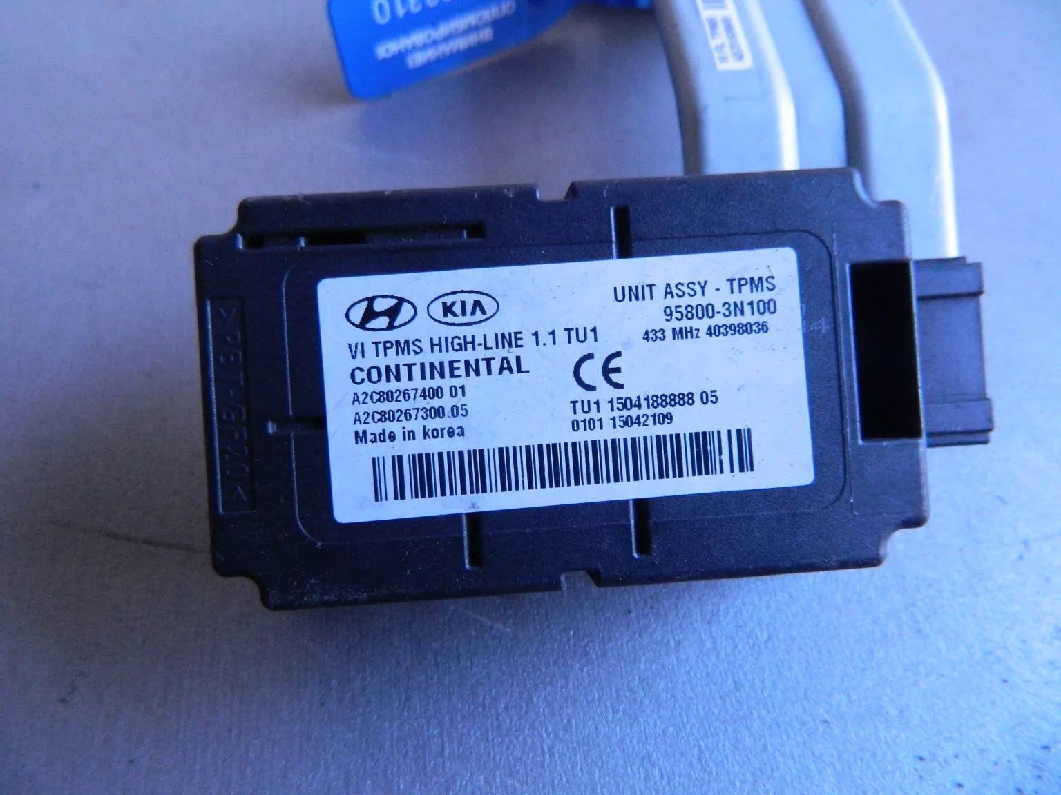 Датчик давления в шинах HYUNDAI EQUUS G6DA 2013-2015 (Б/У) 69838310 958003N100