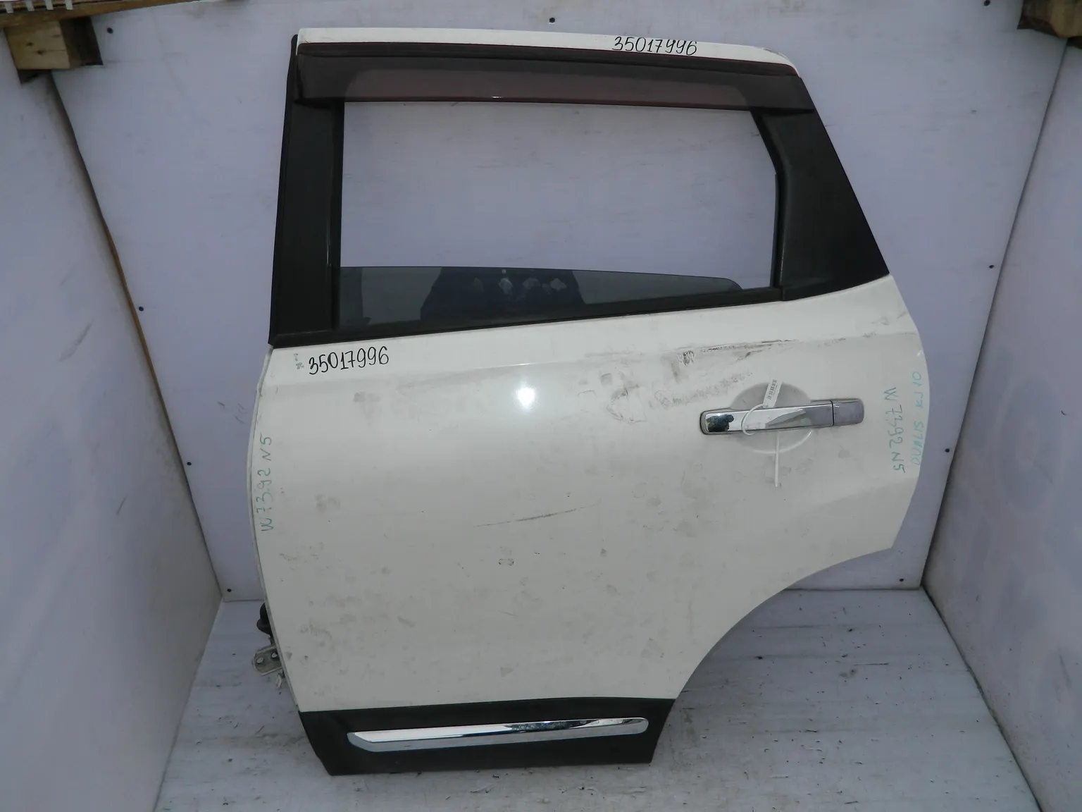 Дверь NISSAN QASHQAI J10 Зад Лев (Контрактный)