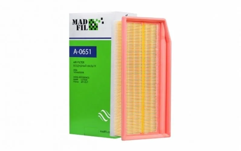 Фильтр воздушный MADFIL A0651 LADA Vesta / RENAULT Duster / RENAULT Sandero