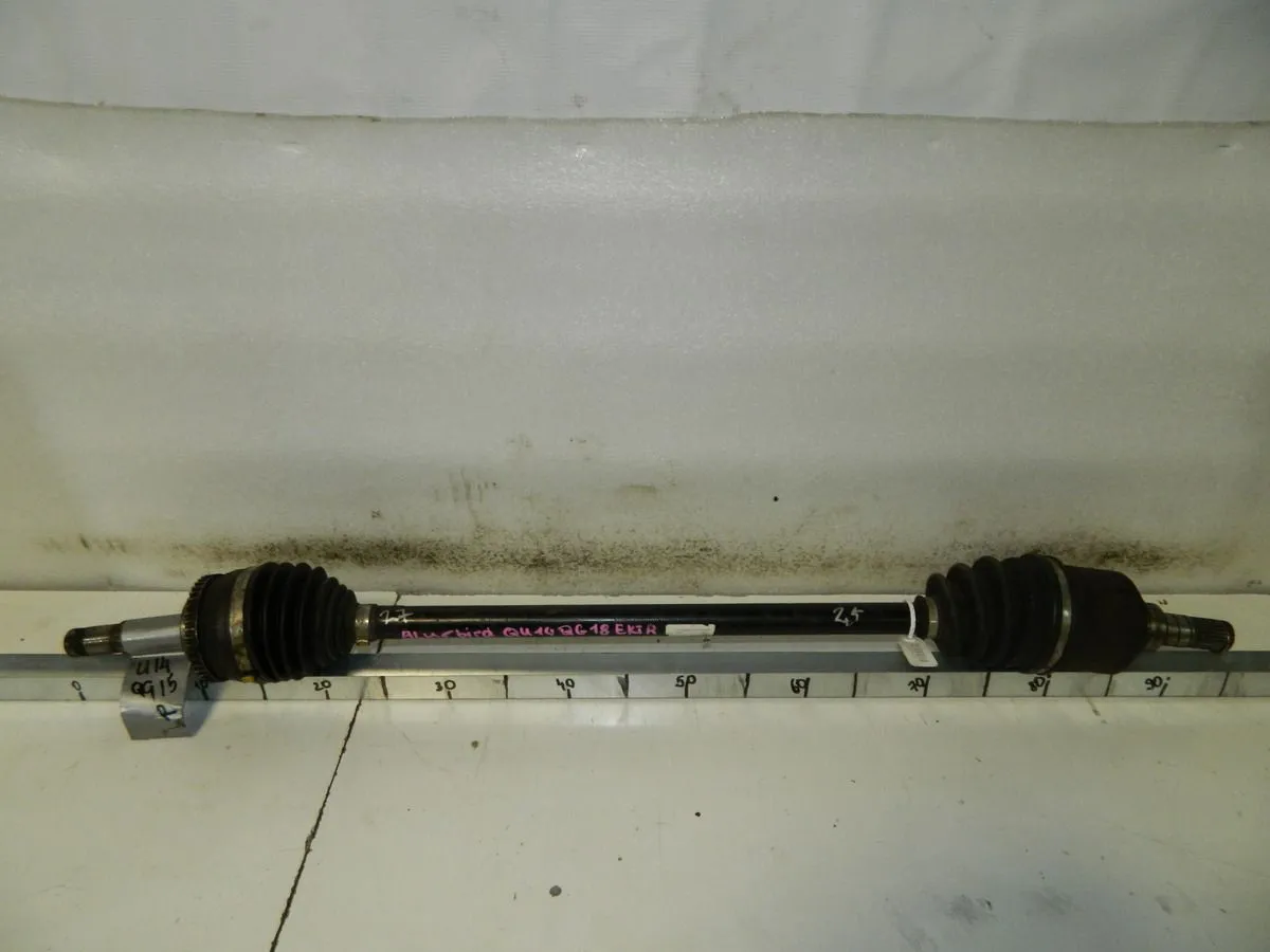 Привод NISSAN BLUEBIRD U14 QG18DE Перед Прав (Контрактный) 35015752