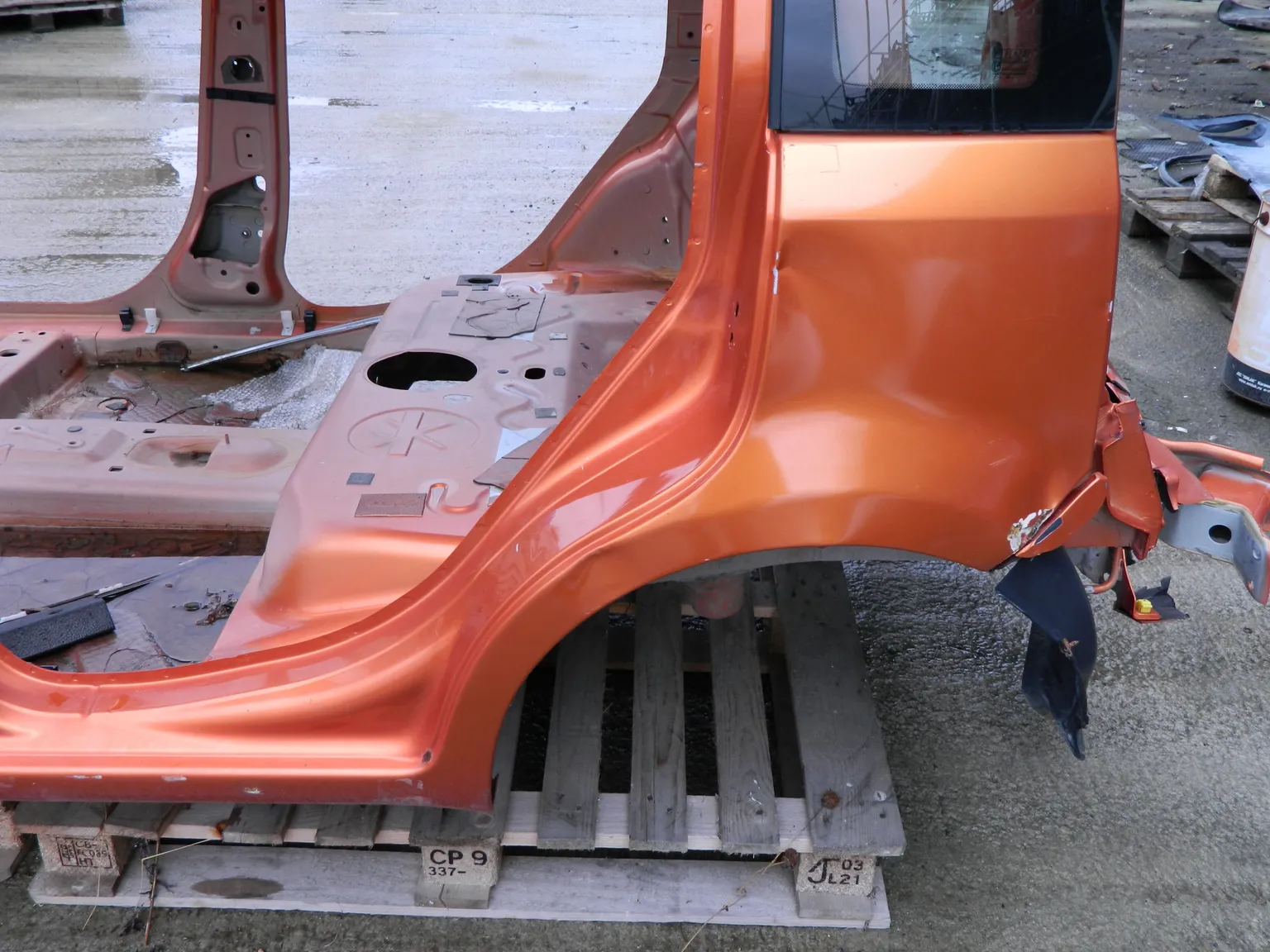 Крыло FIAT PANDA 169 Зад Лев (Б/У) 72367110