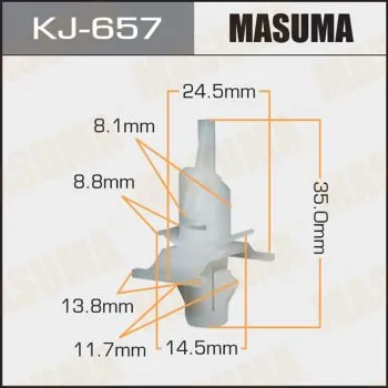 Клипса MASUMA KJ657 NISSAN 623185P600