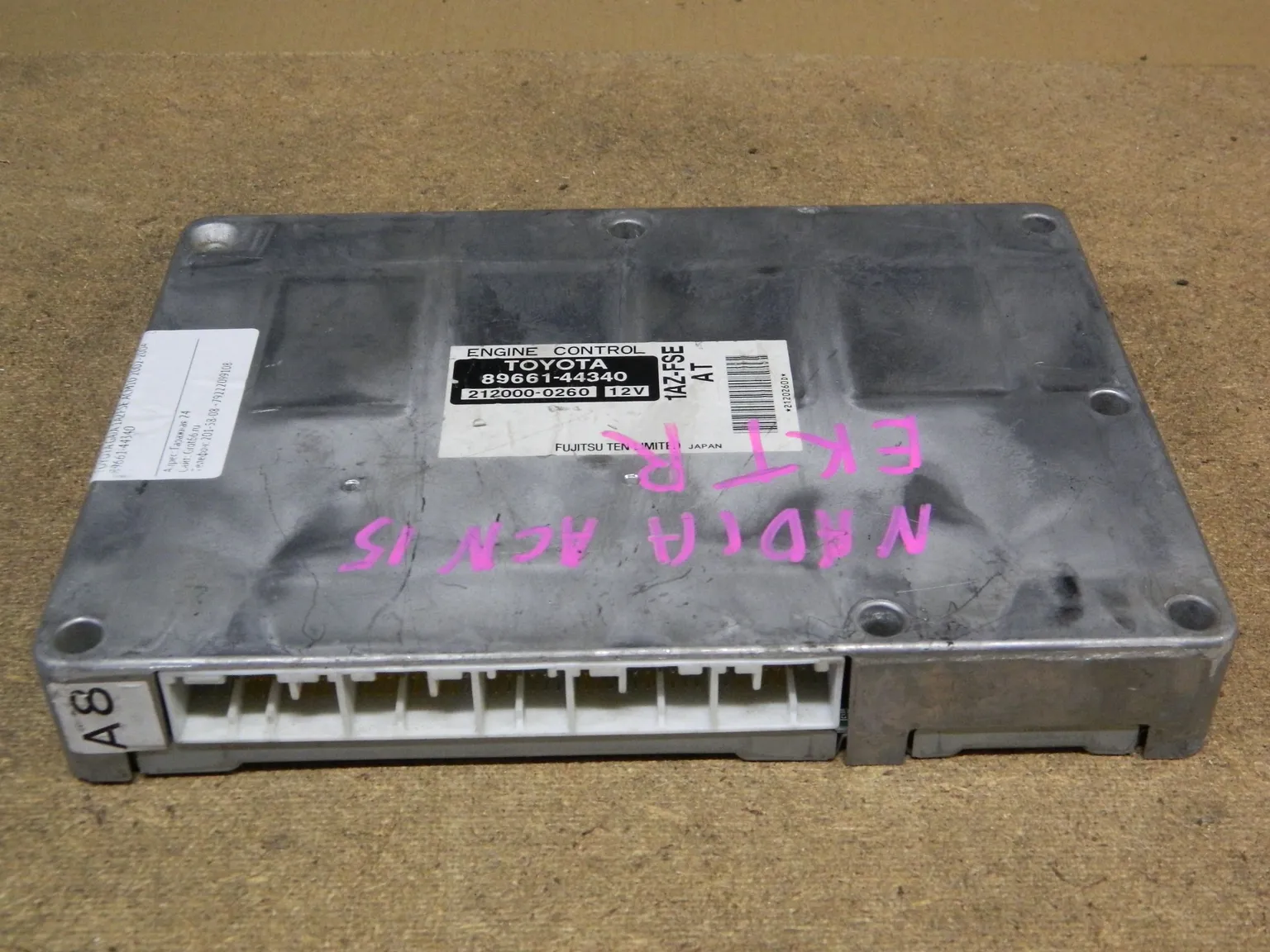 Блок управления ДВС TOYOTA GAIA 1AZFSE (Контрактный) 10091 8966144340