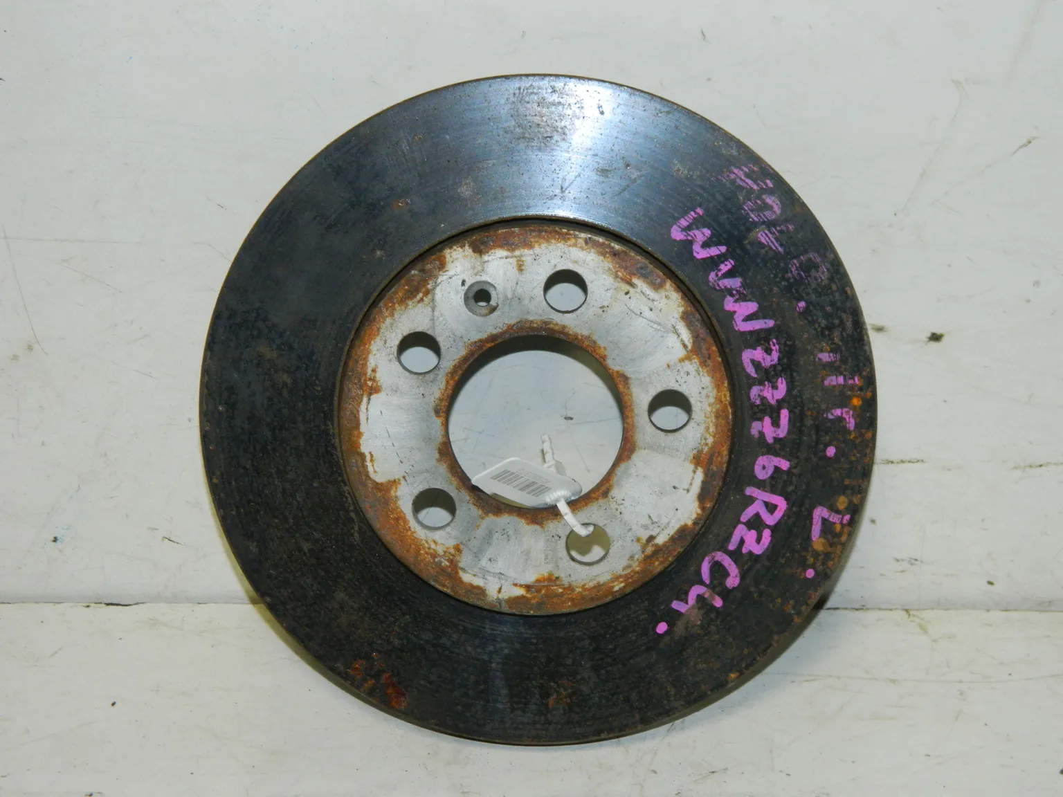 Диск тормозной VOLKSWAGEN POLO 6R1 Перед (Контрактный) 45990373