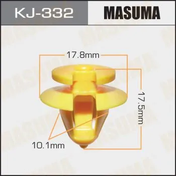 Клипса MASUMA KJ332 TOYOTA 6792116020T