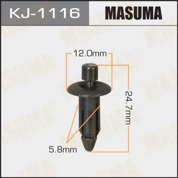 Клипса MASUMA KJ1116 TOYOTA 9046706141