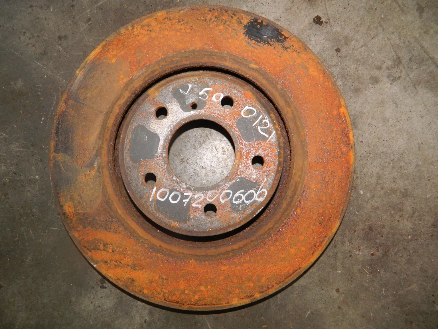 Диск тормозной INFINITI EX35 J50 Перед (Контрактный) 1007200600