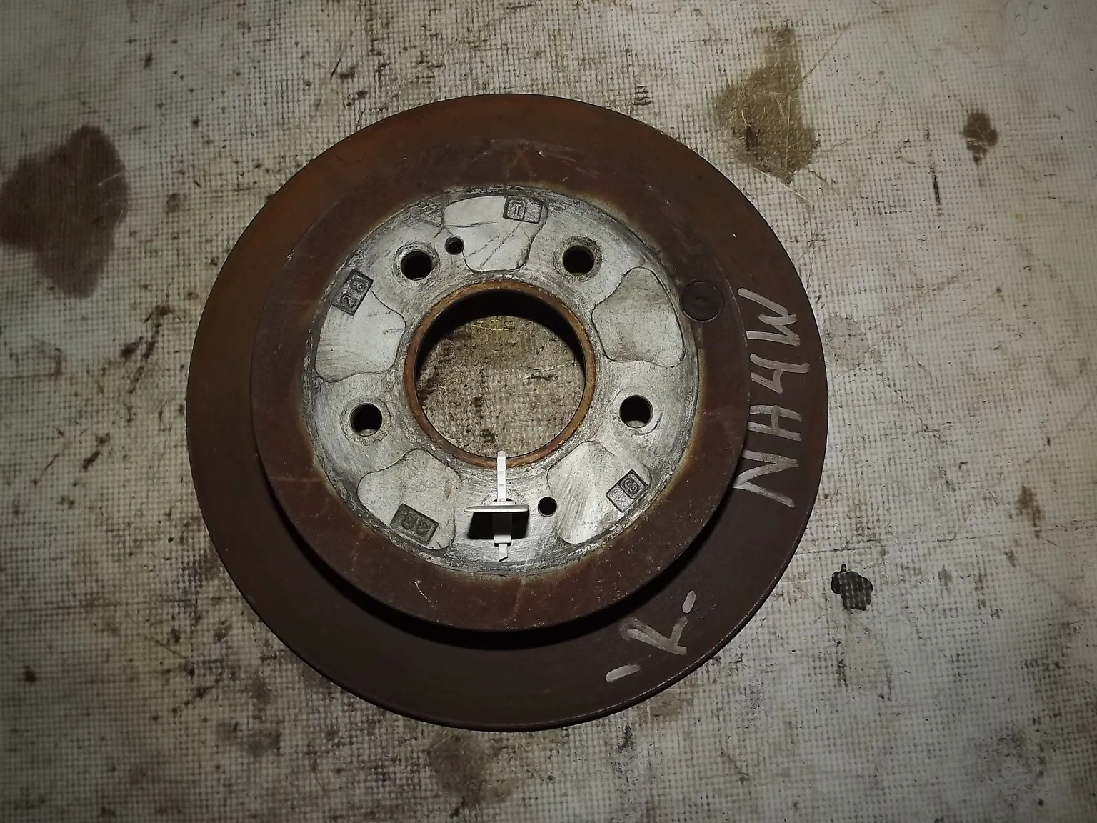 Диск тормозной MITSUBISHI GRANDIS NA4W Зад (Контрактный) 35017201