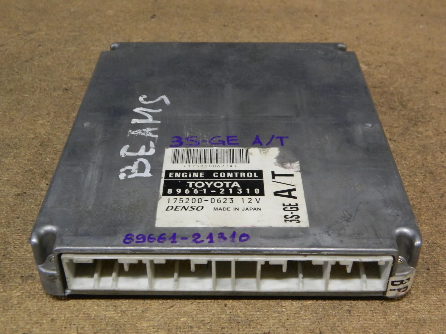 Блок управления ДВС TOYOTA CALDINA 3SGE (Контрактный) 9590 8966121310