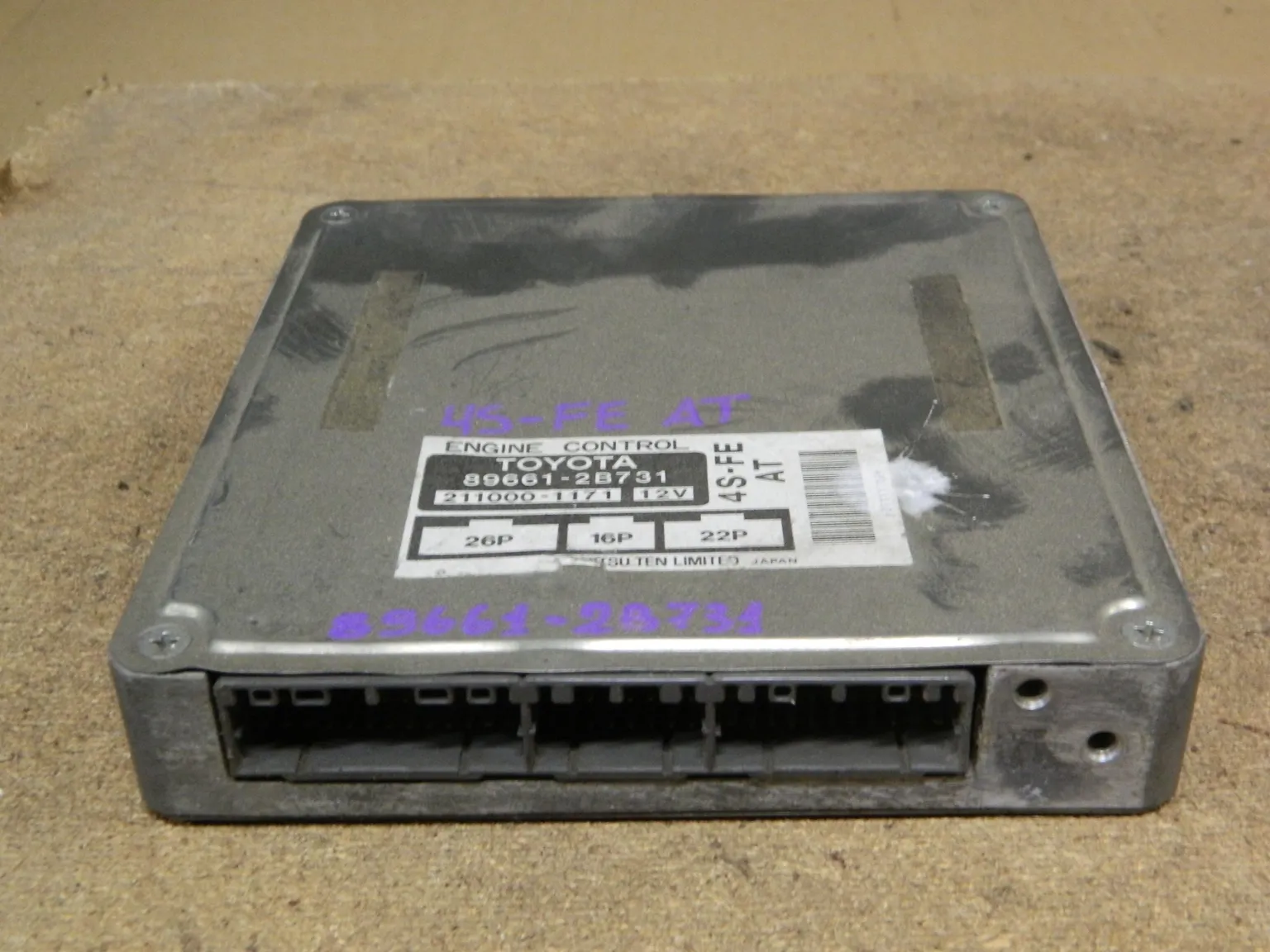 Блок управления ДВС TOYOTA CORONA EXIV 4SFE (Контрактный) 9913 896612B731