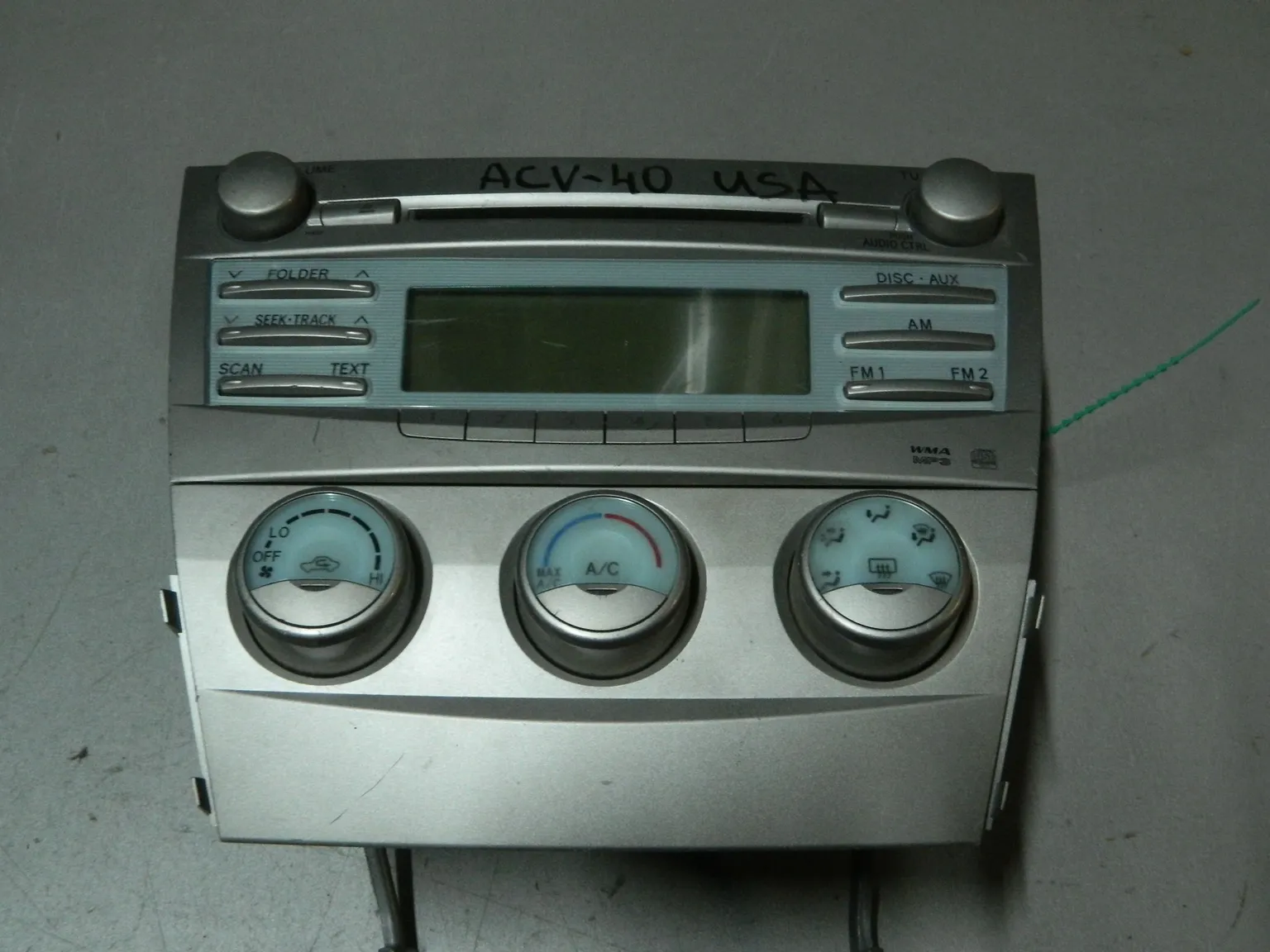 Блок управления климат-контролем TOYOTA CAMRY ACV40 (Контрактный) 81540346