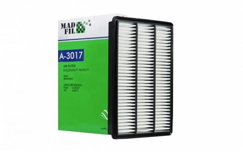 Фильтр воздушный MADFIL A3017 MITSUBISHI Pajero / Montero 1999- MR404850