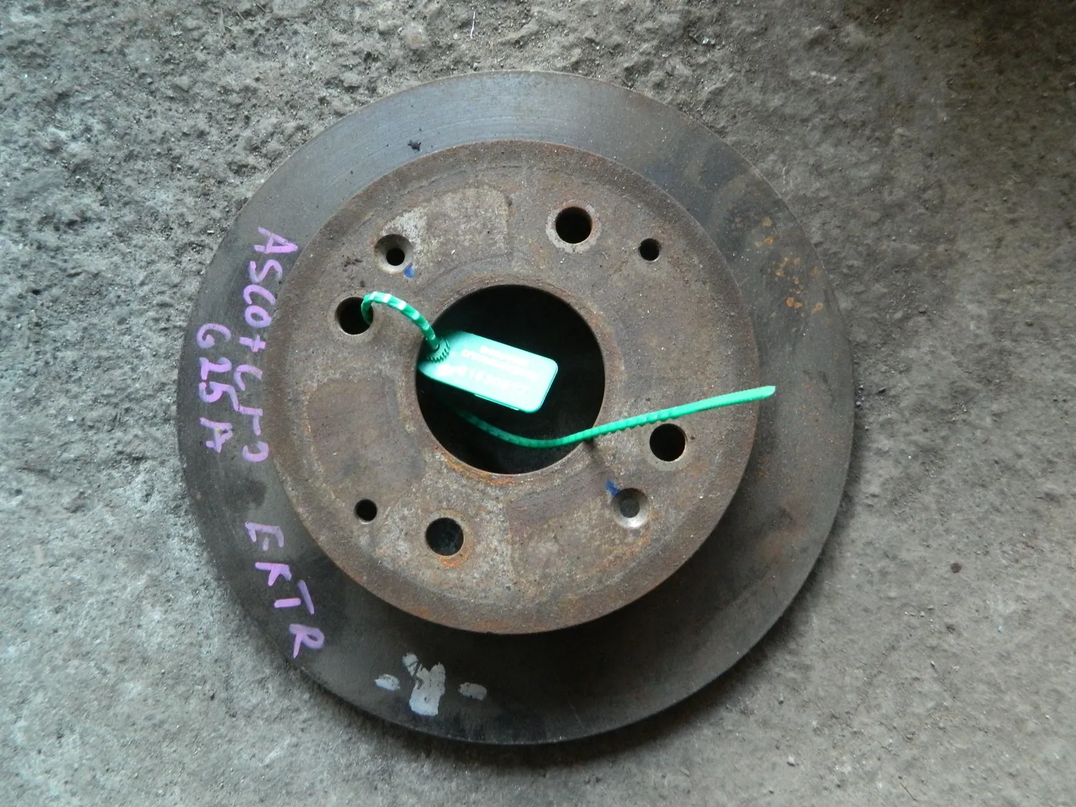 Диск тормозной HONDA ASCOT CE4 Зад (Контрактный) 81530517