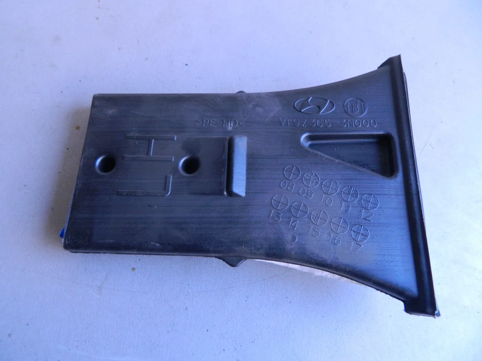 Воздуховод отопителя HYUNDAI EQUUS VI G6DA 2013-2015 Лев (Б/У) 69838243 973653N000