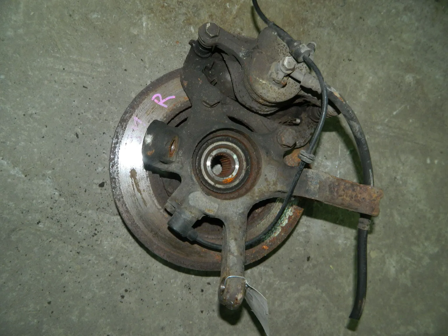 Ступица NISSAN WINGROAD Y11 Перед Прав (Контрактный) 79586513