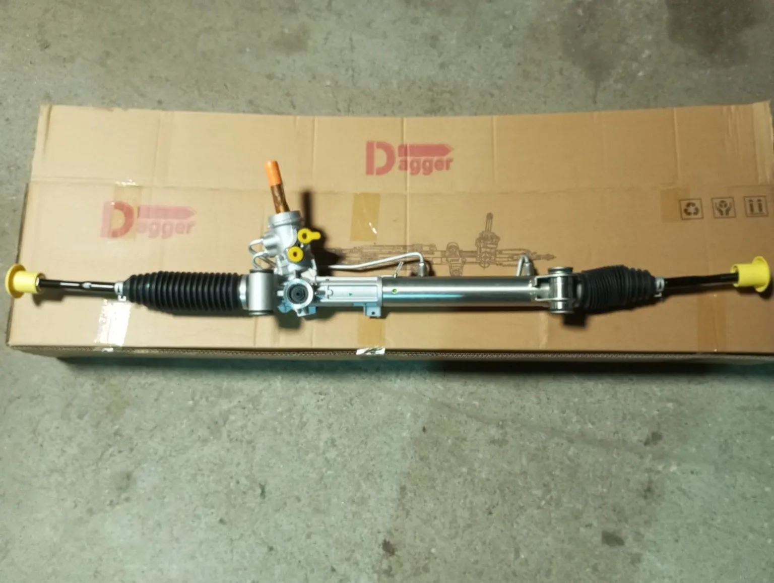 Рейка рулевая GENERAL PARTS 5900252 OPEL ASTRA 98-04 LHD