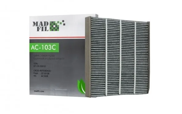Фильтр салонный MADFIL AC103C TOYOTA