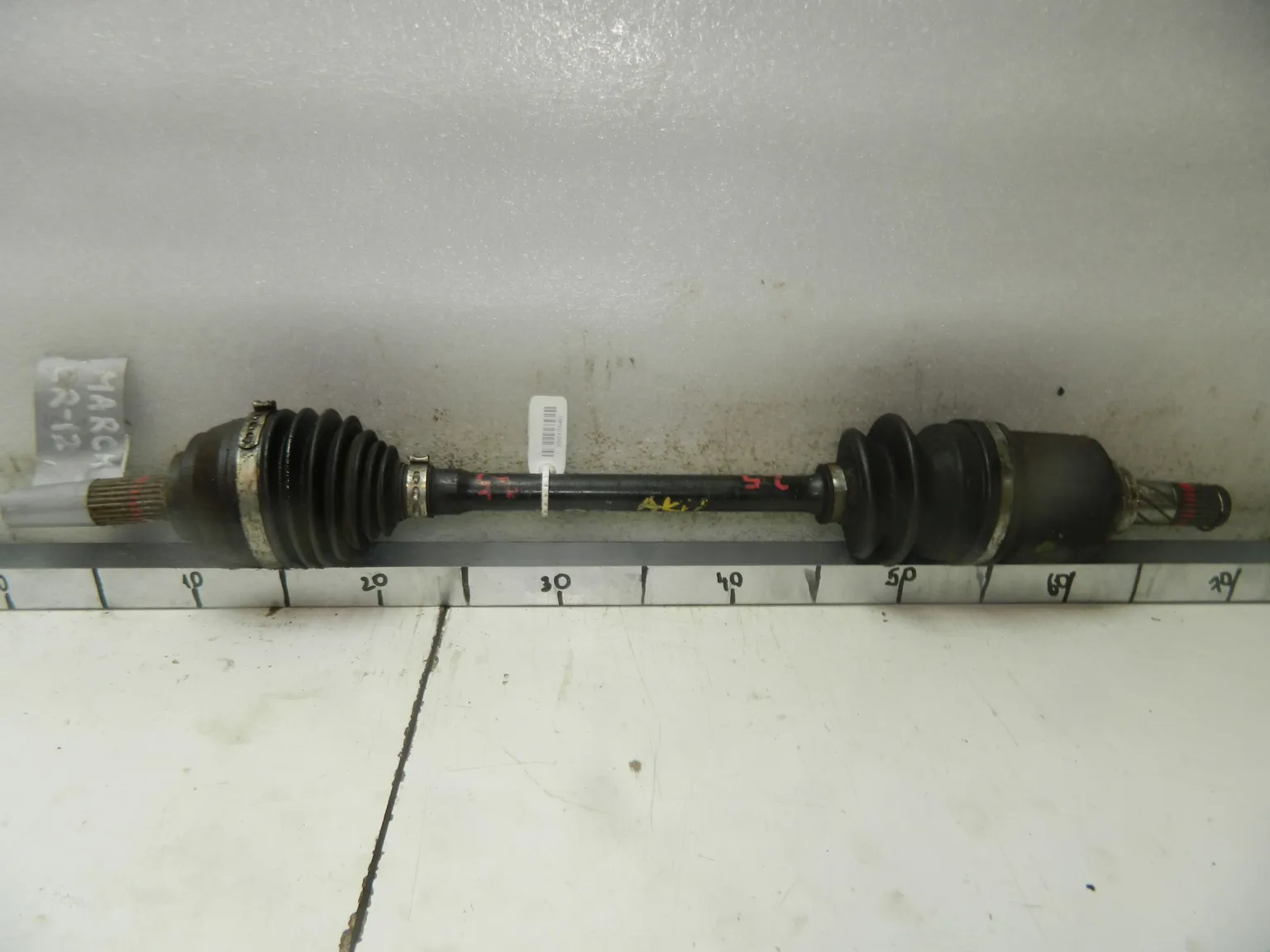 Привод NISSAN MARCH K12 CR12DE Перед Лев (Контрактный) 35015540