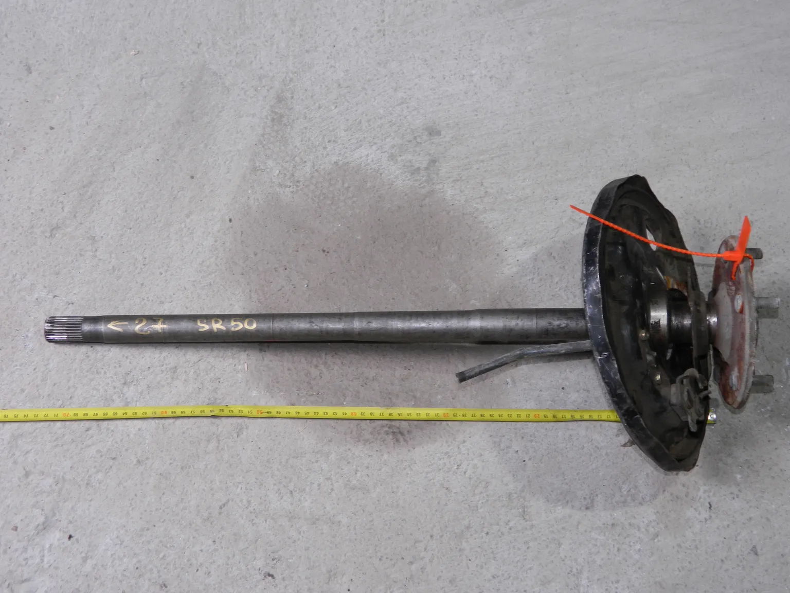 Полуось TOYOTA NOAH SR50 Зад Лев (Контрактный) 65243749