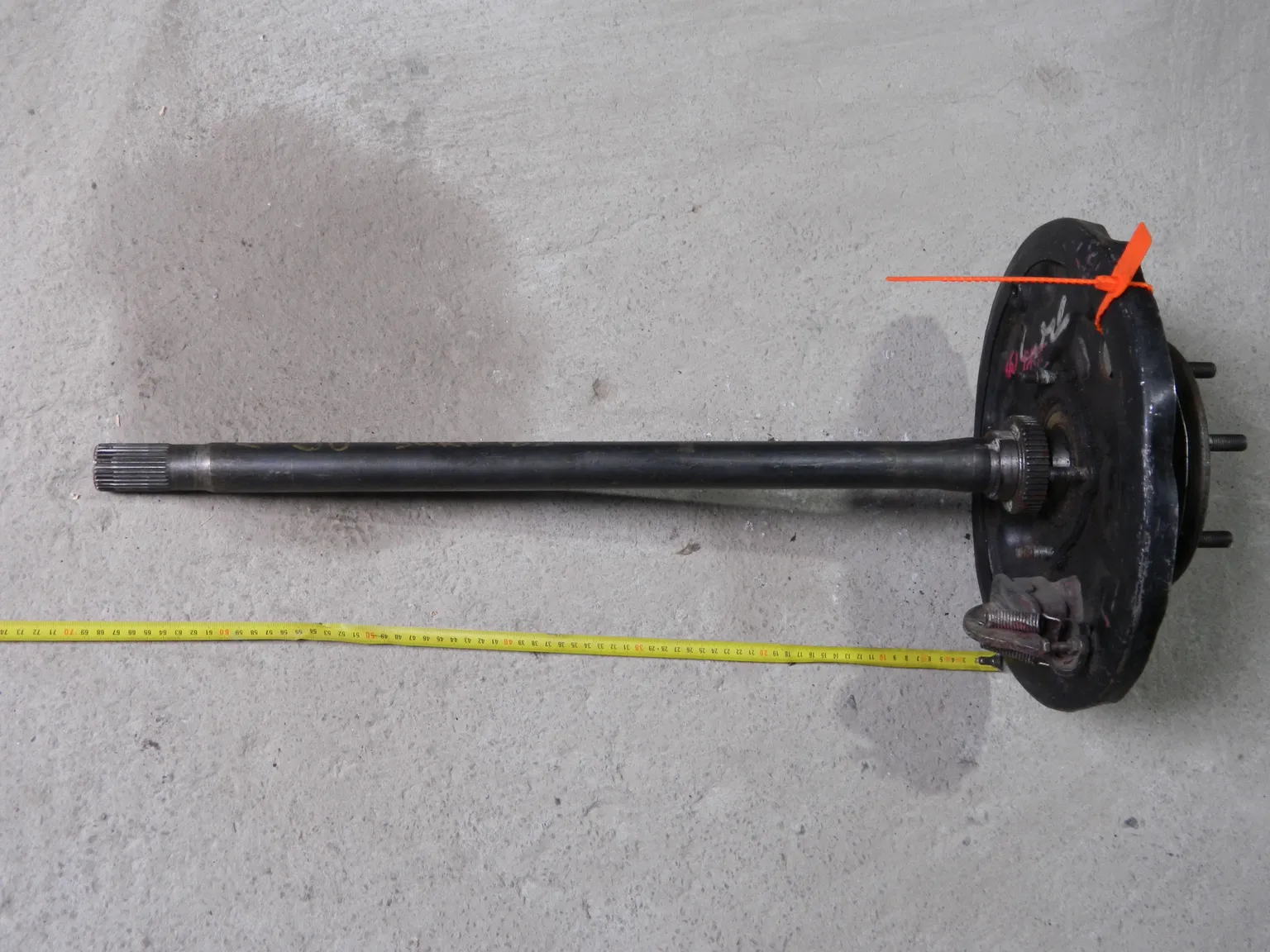 Полуось TOYOTA HILUX SURF KZN185W Зад Прав (Контрактный) 65243750