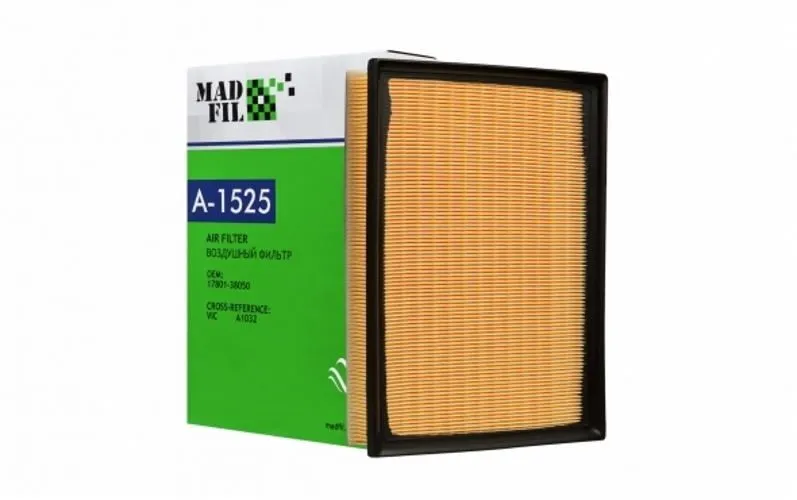 Фильтр воздушный MADFIL A1525 LEXUS GX460 / TOYOTA 4 Runner / TOYOTA Land Cruiser Prado 150 1780138050