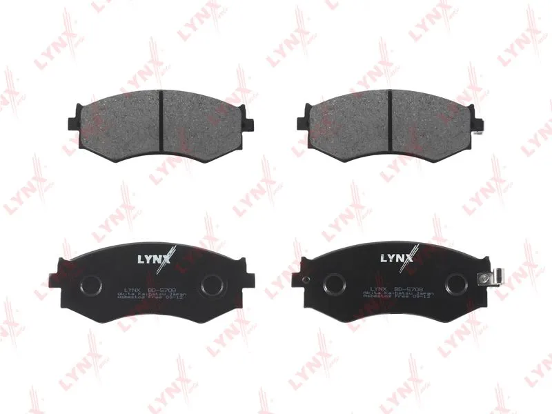 Колодки тормозные LYNXAUTO BD5708 HYUNDAI ELANTRA 2000-2006, HYUNDAI SONATA 1988-2001, INFINITI G20
