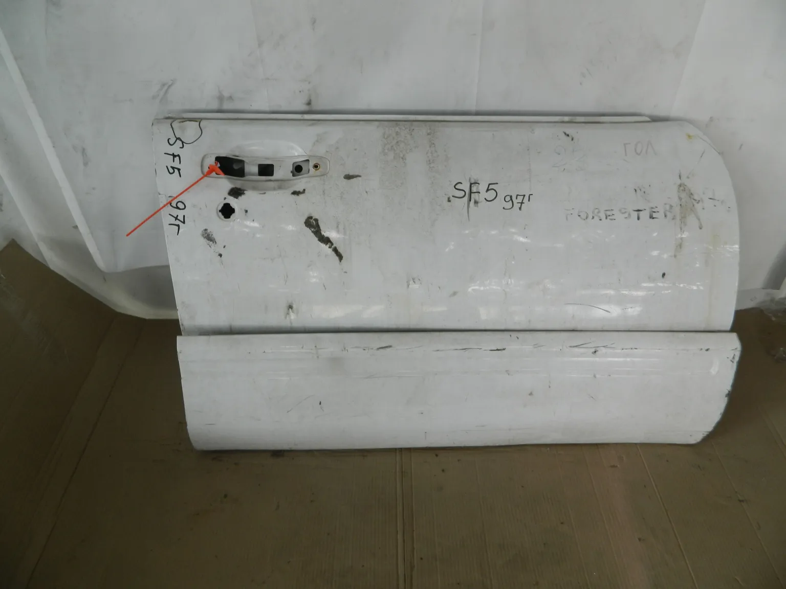 Дверь SUBARU FORESTER SF5 Перед Прав (Контрактный) 65243062