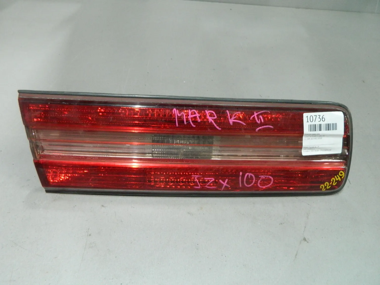 Фонарь TOYOTA MARK II GX100 Зад Лев 22249 (Контрактный) 64492583